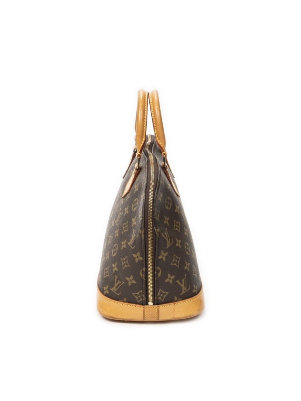 Louis Vuitton Alma Brown Monogram Canvas Handbag - Picture 3 of 10